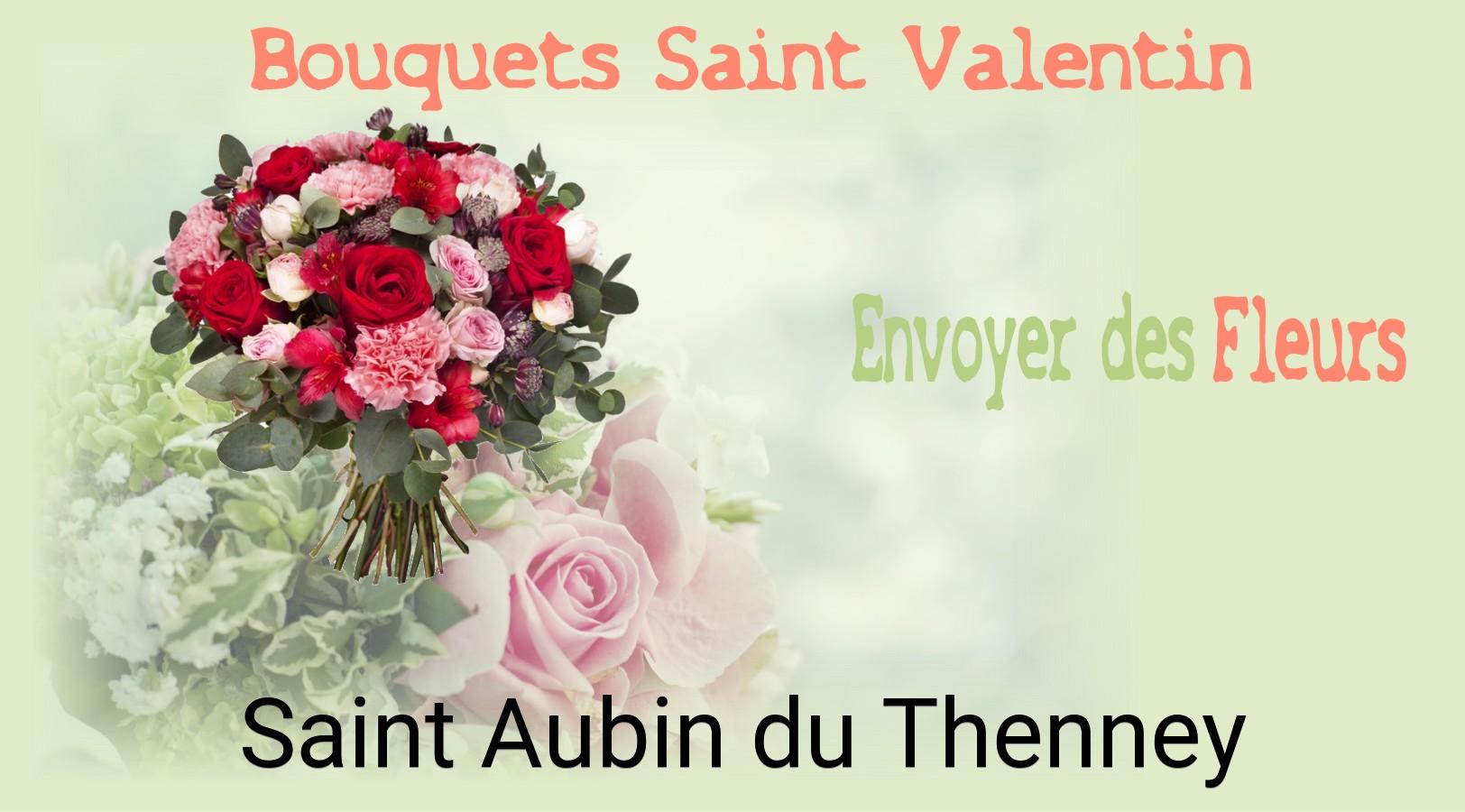 Roses de Saint-Valentin livrées à Saint-Aubin-du-Thenney